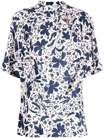 floral print silk blouse 6T01273CS213 - STELLA MCCARTNEY - BALAAN 1