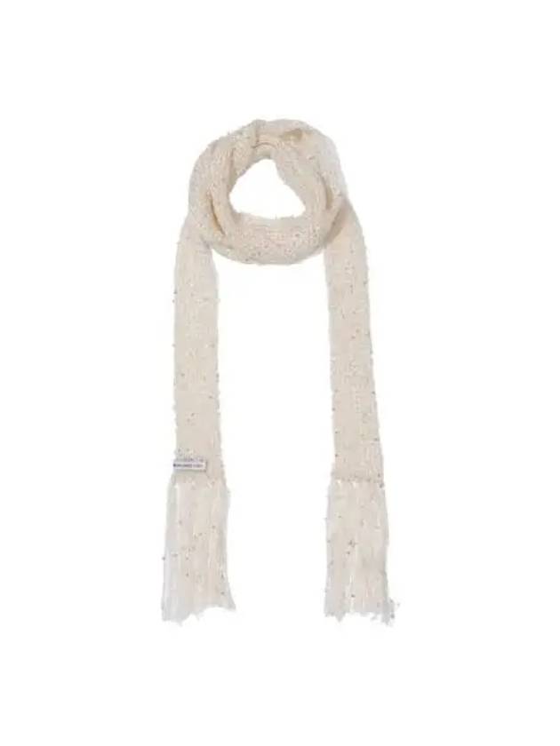 Skinny sequin scarf low - SCULPTOR - BALAAN 1