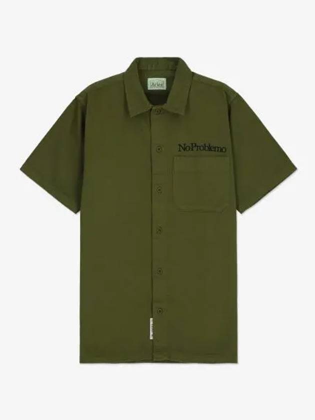 Mini Problem Uniform Shirt Olive CTAR40114OLIVE - ARIES - BALAAN 1