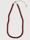 Red Square Jewel Necklace - SORRY TOO MUCH LOVE - BALAAN 4