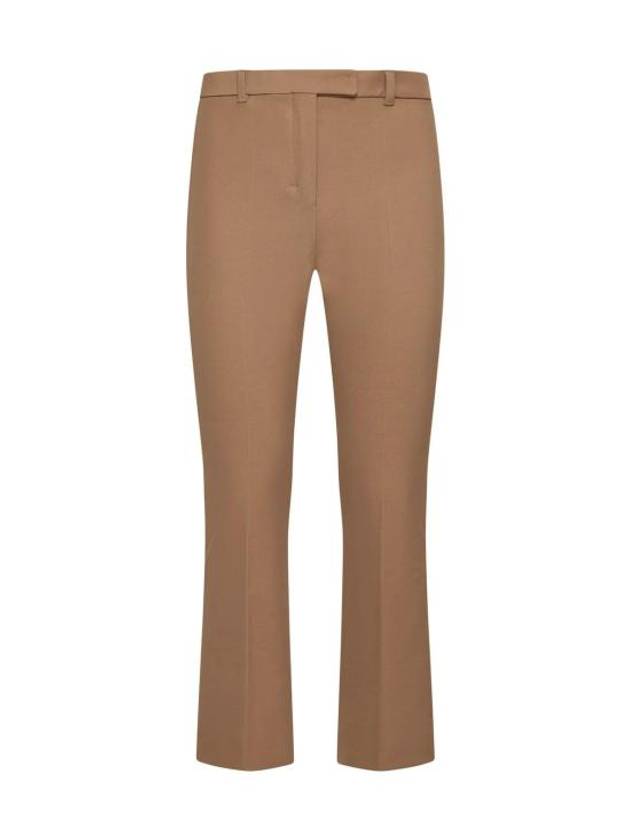 Umanita Cotton Crop Pants Beige - MAX MARA - BALAAN 2