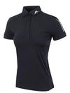 Women's Tour Tech Golf Polo Black - J.LINDEBERG - BALAAN 2