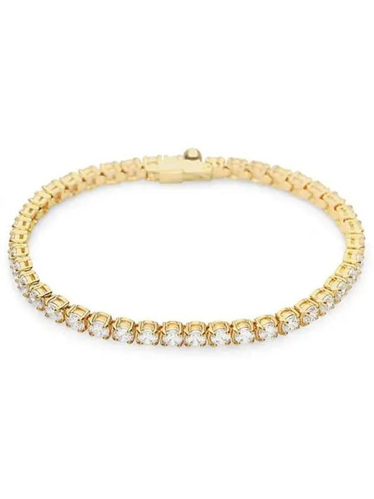 Matrix Crystal Tennis Bracelet Gold - SWAROVSKI - BALAAN 2