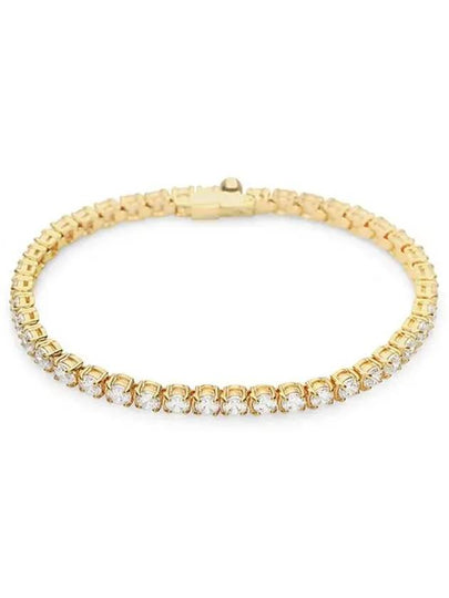 Matrix Crystal Tennis Bracelet Gold - SWAROVSKI - BALAAN 2