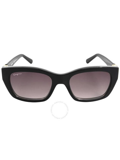 Eyewear Gradient Square Sunglasses Black - SALVATORE FERRAGAMO - BALAAN 2