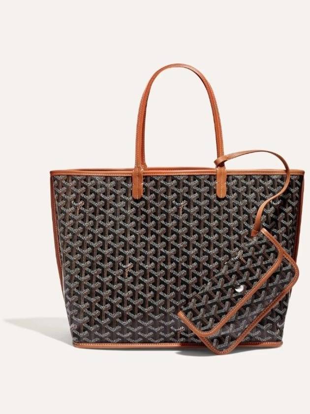 Anjou PM Double Sided Tote Bag Brown - GOYARD - BALAAN 2