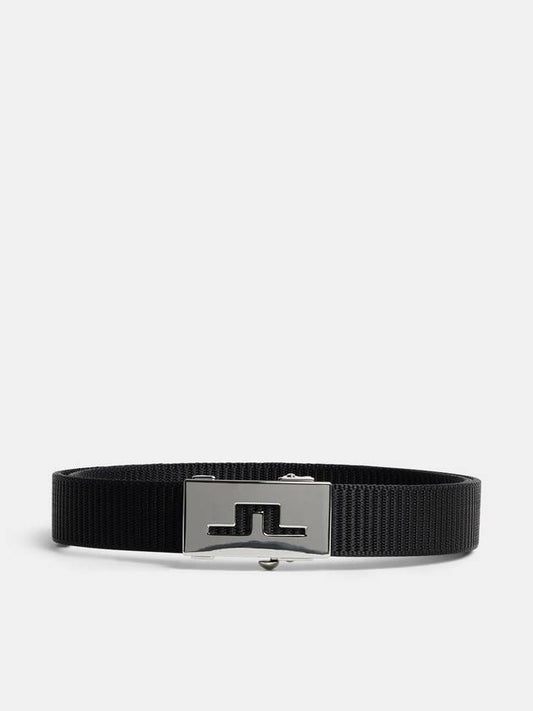 Reese Webbing Belt Black - J.LINDEBERG - BALAAN 1