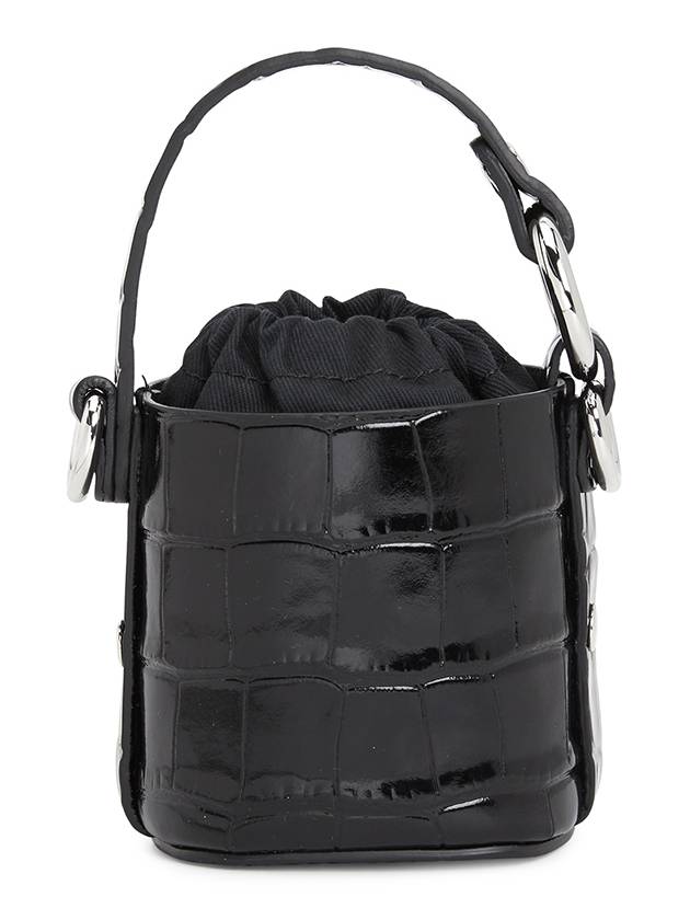 Logo Bucket Bag Black - VIVIENNE WESTWOOD - BALAAN 4