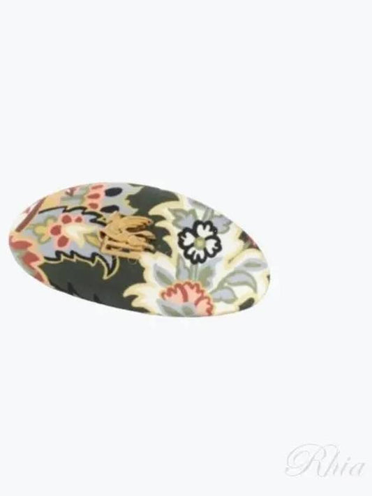 WF6B0002AA044 X0890 Floral Paisley Silk Hair Clip - ETRO - BALAAN 1