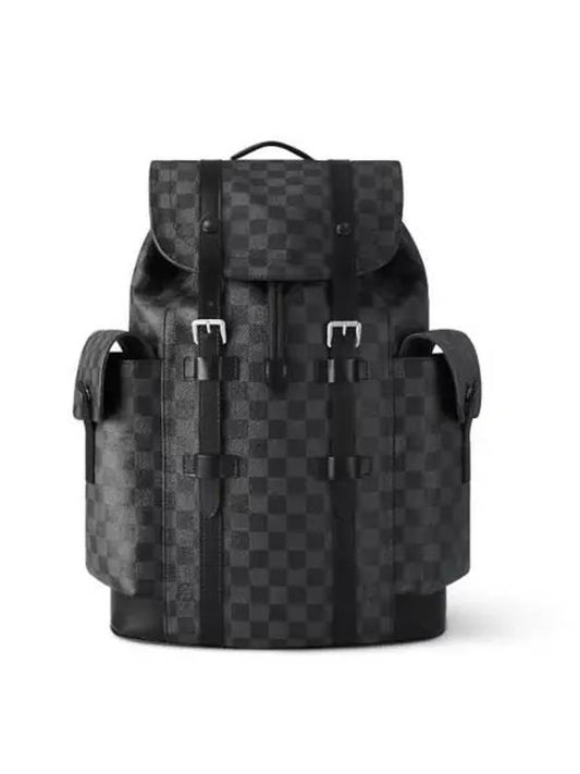 Christopher MM Damier Backpack Grey - LOUIS VUITTON - BALAAN 2