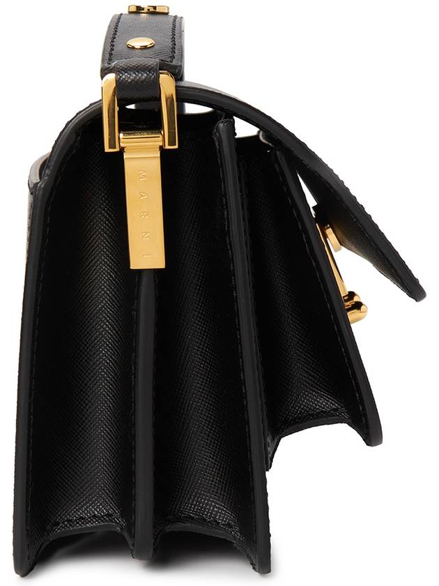 Trunk East West Shoulder Bag Black - MARNI - BALAAN 4