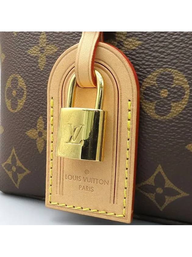 M45900 Monogram Canvas Petite Palais Tote Bag Shoulder Strap 2WAY - LOUIS VUITTON - BALAAN 4