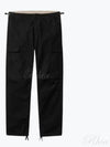 Aviation Ripstop Cargo Pocket Straight Pants Black - CARHARTT WIP - BALAAN 2