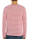 Minquiers Modern Stripe Long Sleeve T-Shirt Neige Tulipe - SAINT JAMES - BALAAN 6