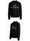 PM FLE GF02 541 TOML logo printing crew neck sweatshirt black men's sweatshirt TR - PARAJUMPERS - BALAAN 4