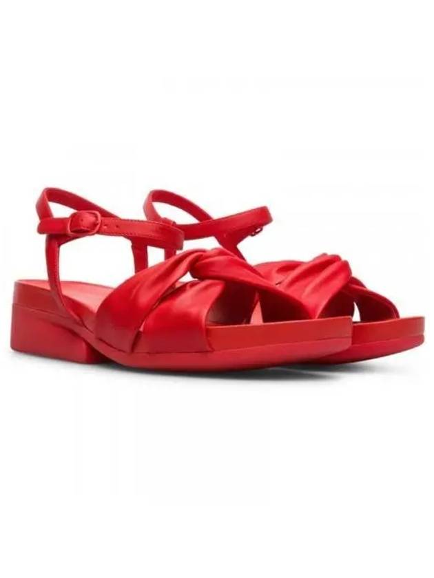 Minikaah Cross Strap Sandals Red - CAMPER - BALAAN 2