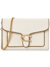 7110 B4 CHALK Women s Chain Shoulder Bag Clutch - COACH - BALAAN 1