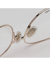 Glasses frame MM5034 028 round gold frame glasses - MAX MARA - BALAAN 6