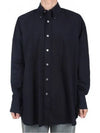 Men's Borrowed BD Overfit Long Sleeve Shirt Black - OUR LEGACY - BALAAN 2