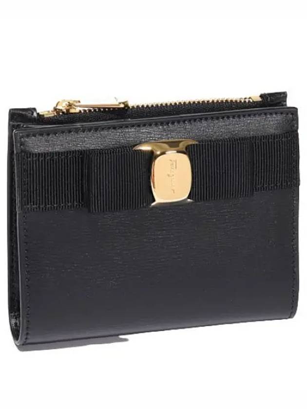 Ferragamo Vara Compact Wallet Half - SALVATORE FERRAGAMO - BALAAN 1