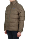 Silent Reversible Fleece Down Jacket Green - PATAGONIA - BALAAN 5