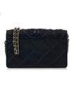 Fleming Soft Chain Long Wallet Bag Black - TORY BURCH - BALAAN 4