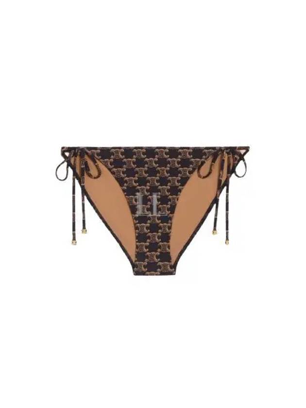 Triomphe Monogram Swimsuit Bottom Brown - CELINE - BALAAN 2