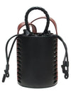 Luella Mini Bucket Bag Black Brown - CHLOE - BALAAN 2