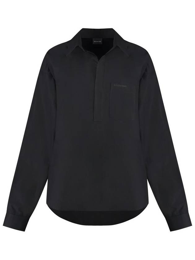 Shirt 790838 TNM60 1000 BLACK - BALENCIAGA - BALAAN 2