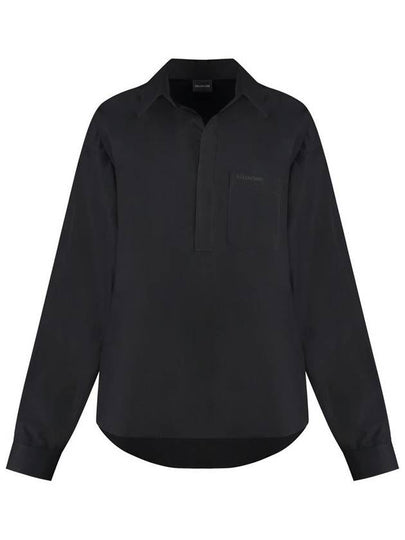 Shirt 790838 TNM60 1000 BLACK - BALENCIAGA - BALAAN 2