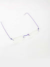 2260 Basic 77 purple glasses frame - LINDBERG - BALAAN 3