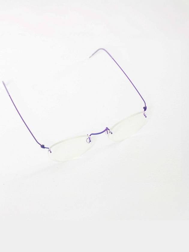 2260 Basic 77 purple glasses frame - LINDBERG - BALAAN 3