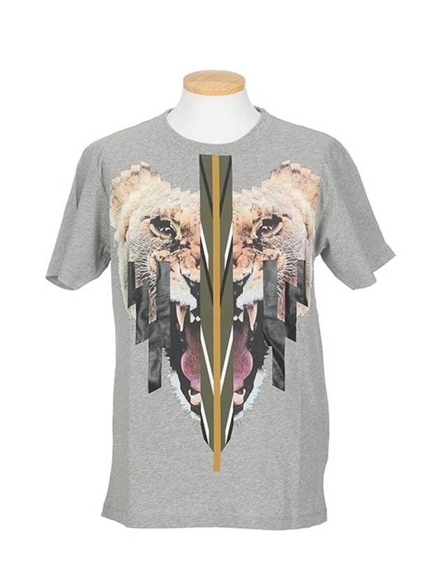 CMAA018 S1600 1032 0700 Gray Tshirt - MARCELO BURLON - BALAAN 1