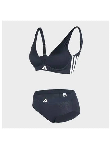 adidas UNDERWEAR Performance Aero Ready All Mesh Bra Panties NV - ADIDAS - BALAAN 1