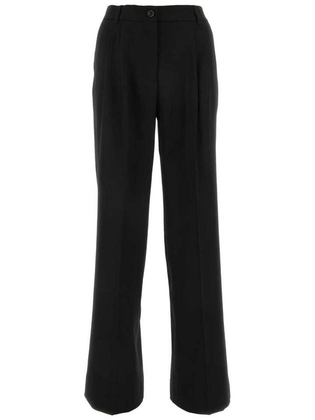 23 fw Stretch Wool Flare Pants WITH FRONTAL PINCES FTC17TFUBGBN0000 B0650569024 - DOLCE&GABBANA - BALAAN 2