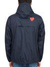 Small Heart Wappen Windbreaker Navy - COMME DES GARCONS - BALAAN 6