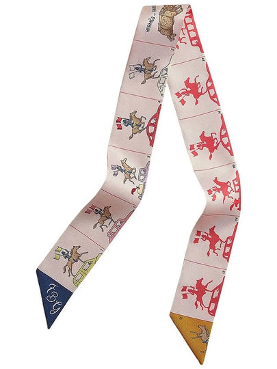 Parade Twilly Silk Scarf Pink - HERMES - BALAAN 2