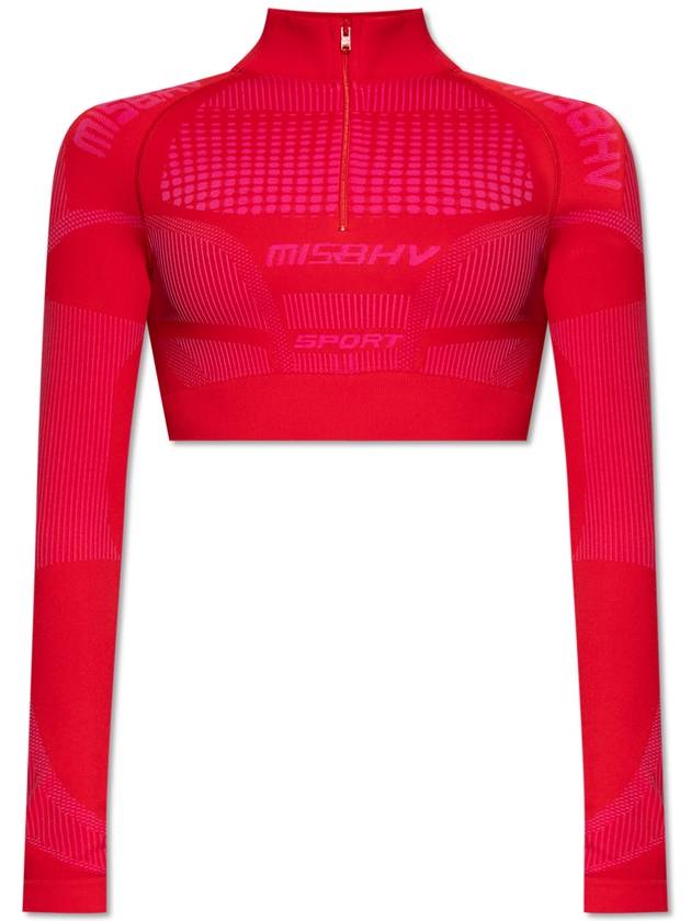 MISBHV Crop Top, Women's, Red - MISBHV - BALAAN 1