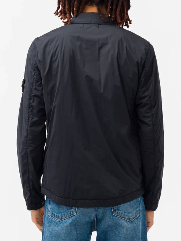 Skin Touch Nylon Garment Dyed Jacket Black - STONE ISLAND - BALAAN 3