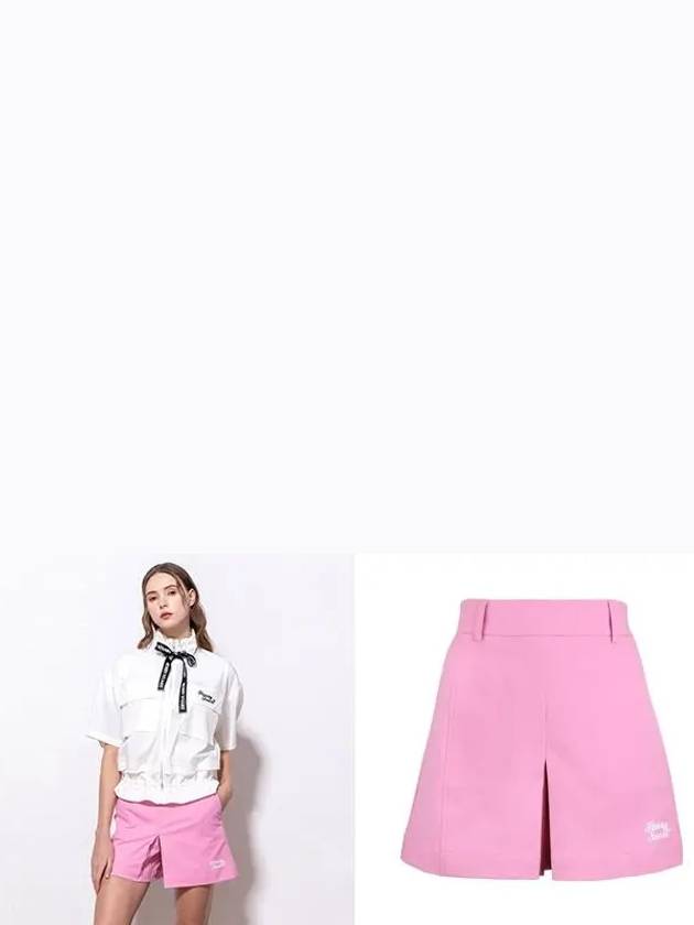 Golf Culotte Cut Shorts Pink - HENRY STUART - BALAAN 3