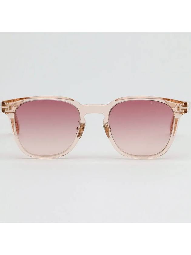 Sunglasses TF1051K 72T Pink Transparent Horn Rim Asian Fit - TOM FORD - BALAAN 3