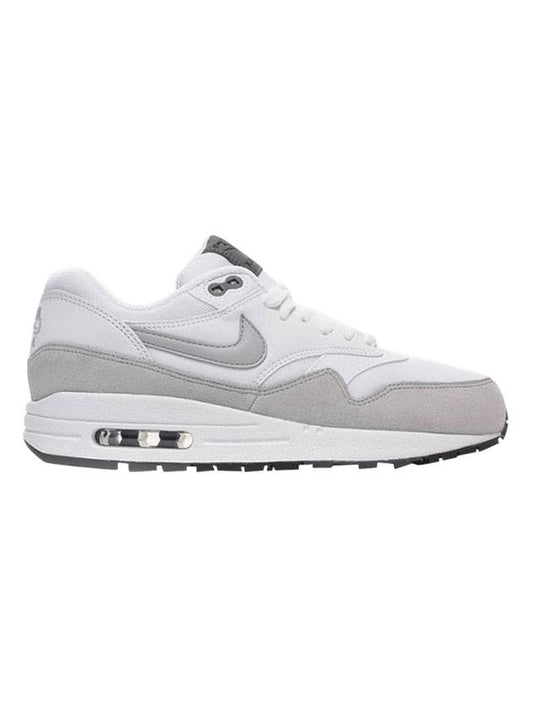 Air Max 1 Essential Sneakers White Grey - NIKE - BALAAN 1