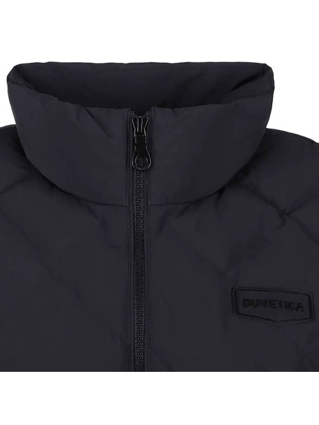 Logo Padded Vest Black - DUVETICA - BALAAN 5