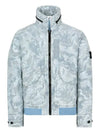 Big Loom Camo Zip-up Jacket Blue - STONE ISLAND - BALAAN 1