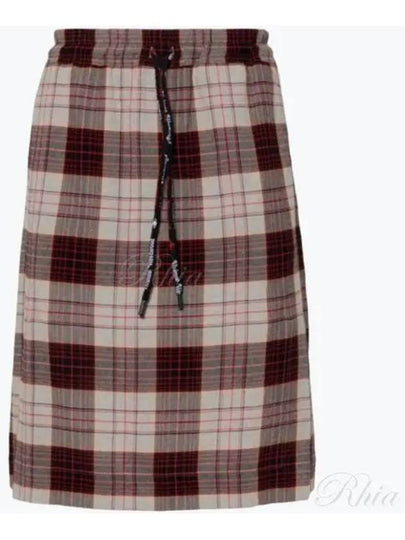 Kilt Check Midi A-Line Skirt Red - VIVIENNE WESTWOOD - BALAAN 2