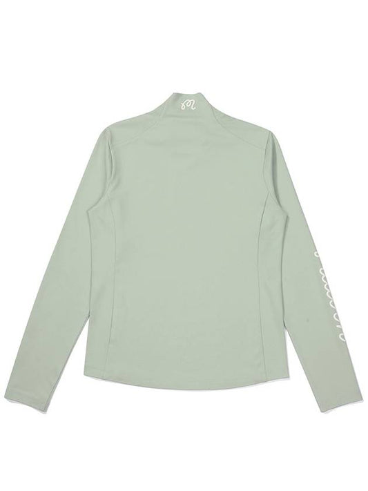 Mockneck base layer MINT GREEN WOMAN - MALBON GOLF - BALAAN 2