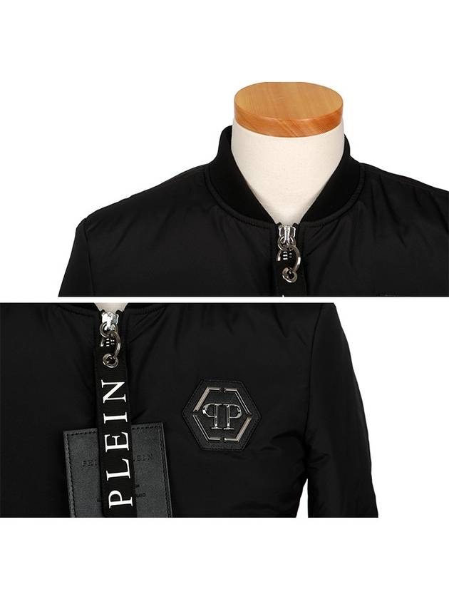 Takayama Bomber Jacket Black - PHILIPP PLEIN - BALAAN 6