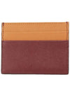 Logo Color Block Card Wallet Red - MARNI - BALAAN 4