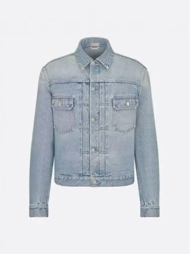 Mkii Cotton Jacket Blue - DIOR - BALAAN 2