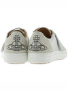 Apollo Velcro Leather Low Top Sneakers White - VIVIENNE WESTWOOD - BALAAN 5